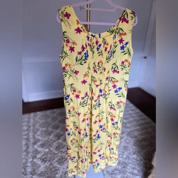 Cottagecore 90s Maxi Dress Floral BFA Classic Lightweight Spring Easter Vintage - Picture 3 of 8